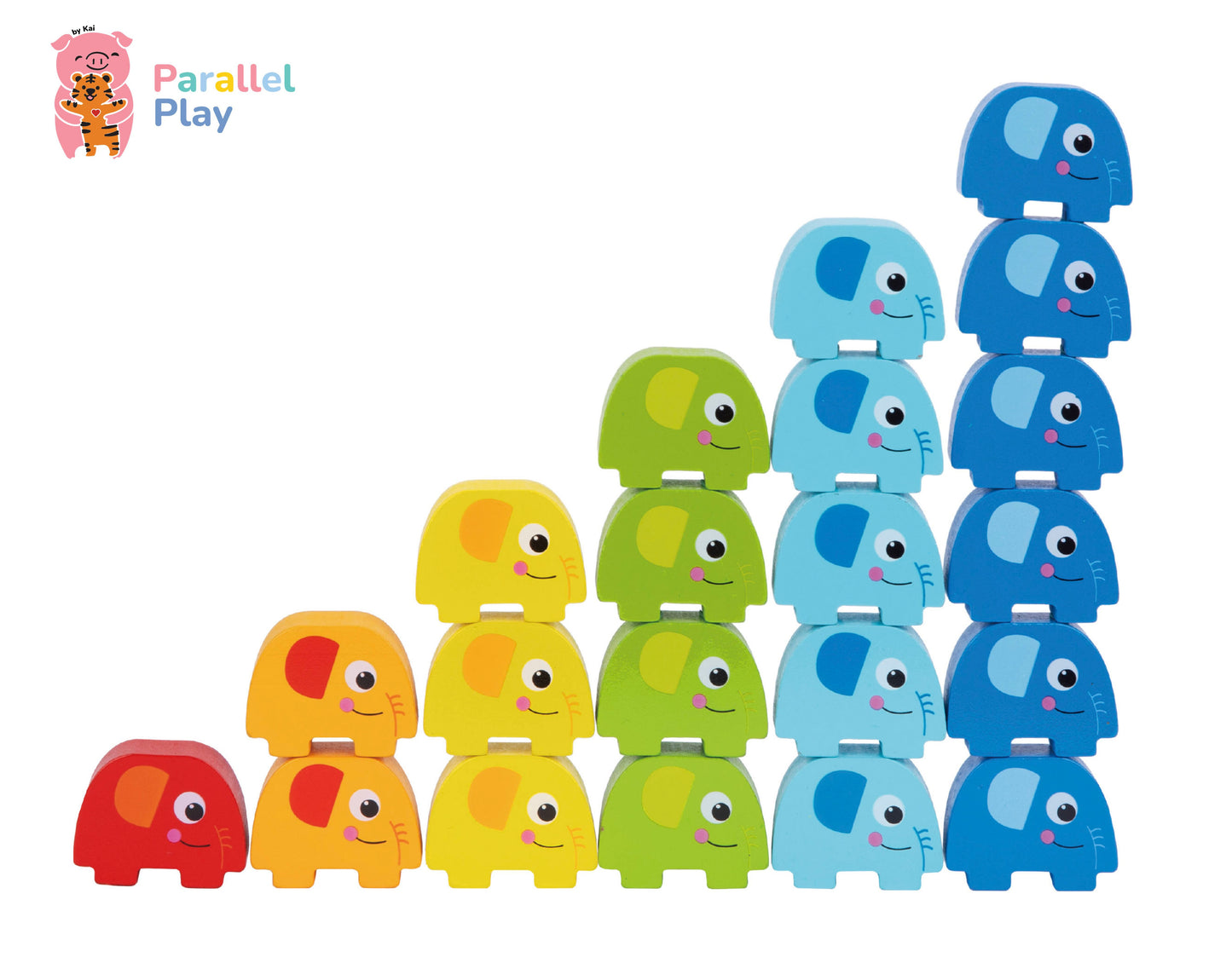 Elephants Balancing Stack