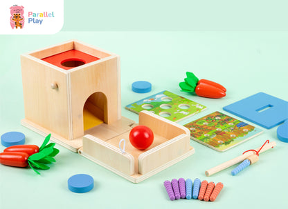 Montessori Discovery Box – 5-in-1 Learning Set