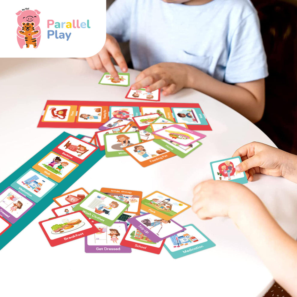 Daily Visual Schedule for Kids – Parallel Play by Kai