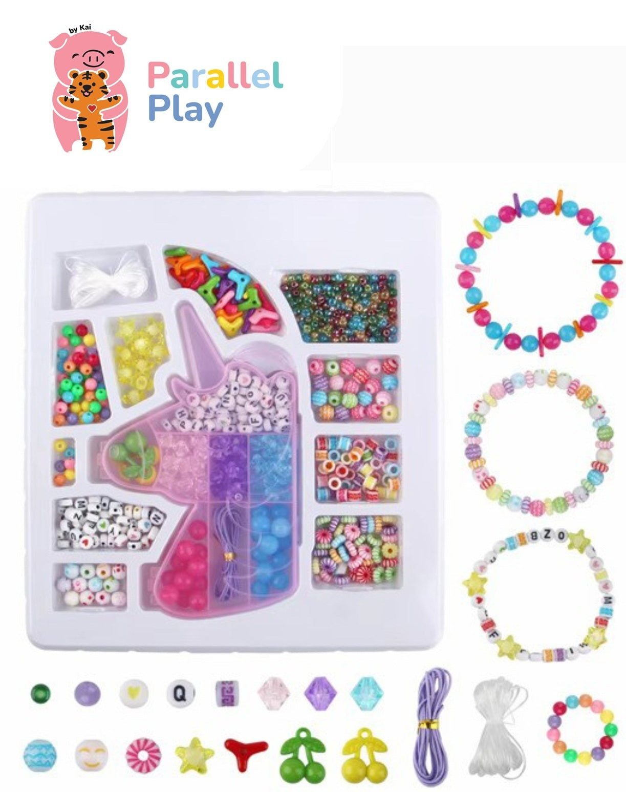 Unicorn Alphabet Bead Set