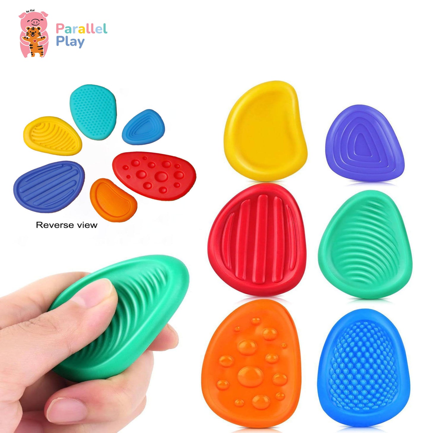 Colourful Worry Stones