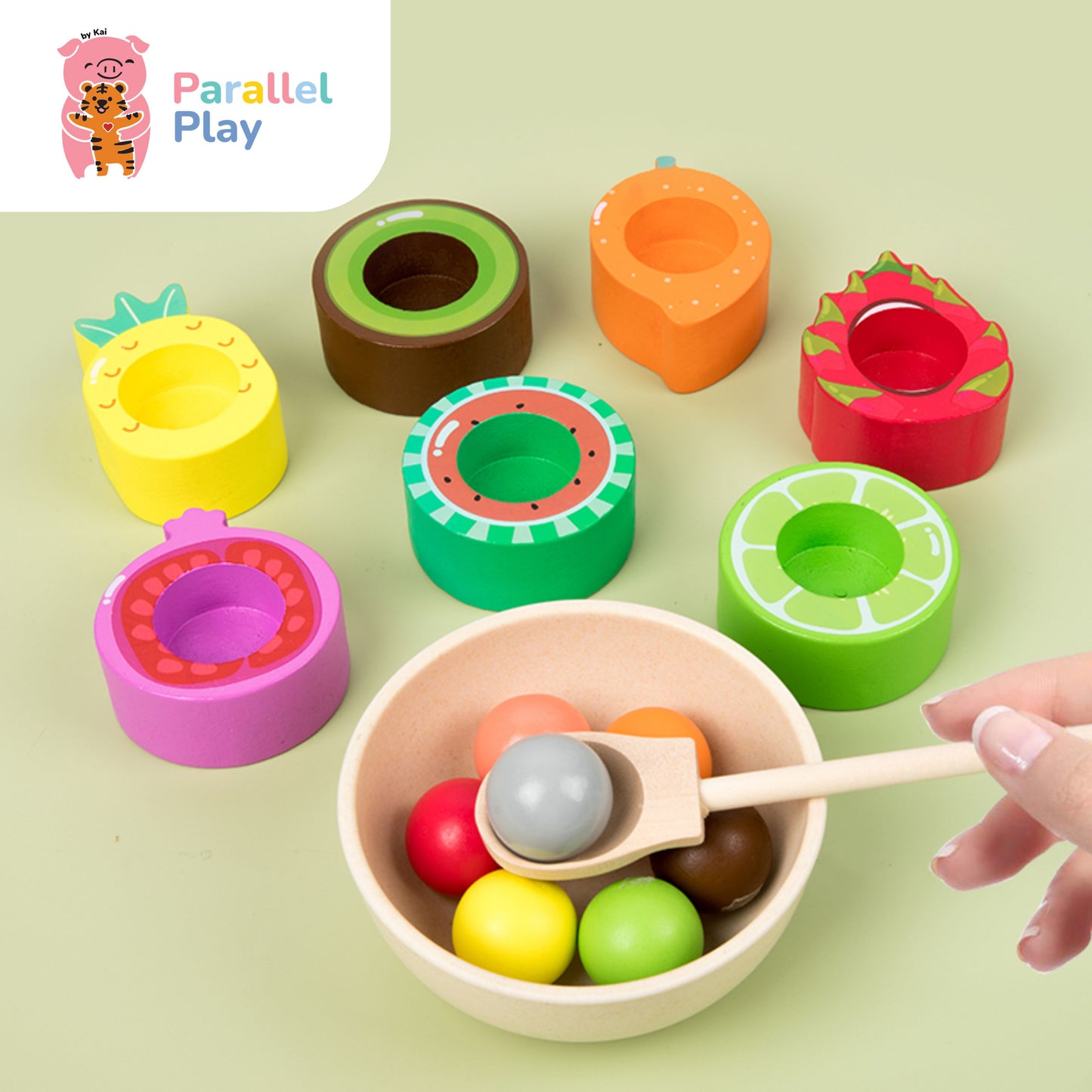 Fruit Scoop & Sorting Set