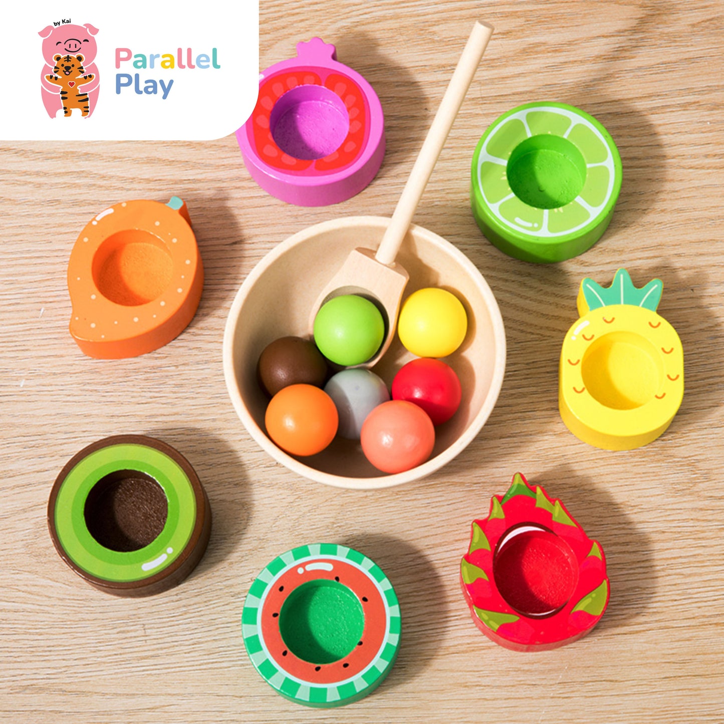 Fruit Scoop & Sorting Set