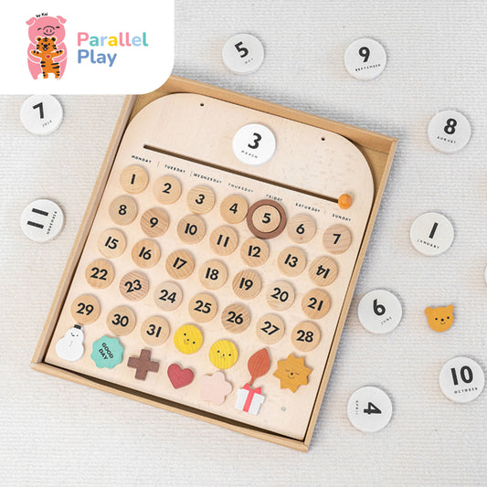 Montessori Wooden Calendar