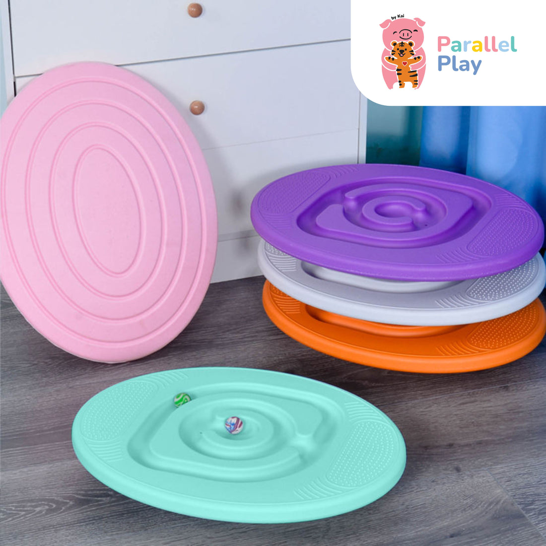 Balancing Maze Board – Parallel Play by Kai